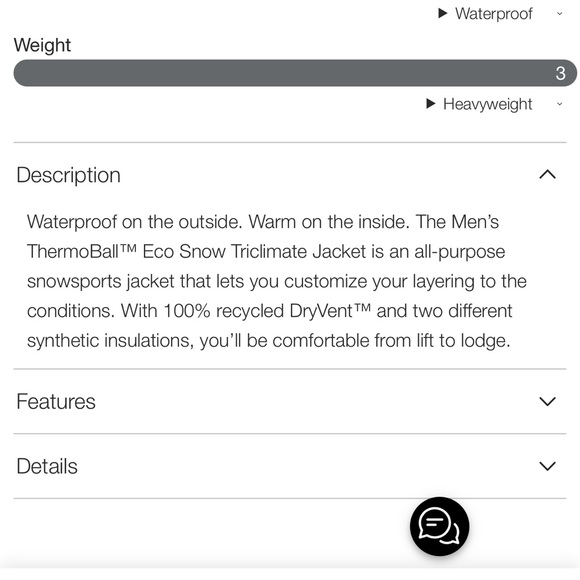 The North face Men’s ThermoBall Eco Snow Triclimate® Jacket size M 2 in … - Picture 8 of 10